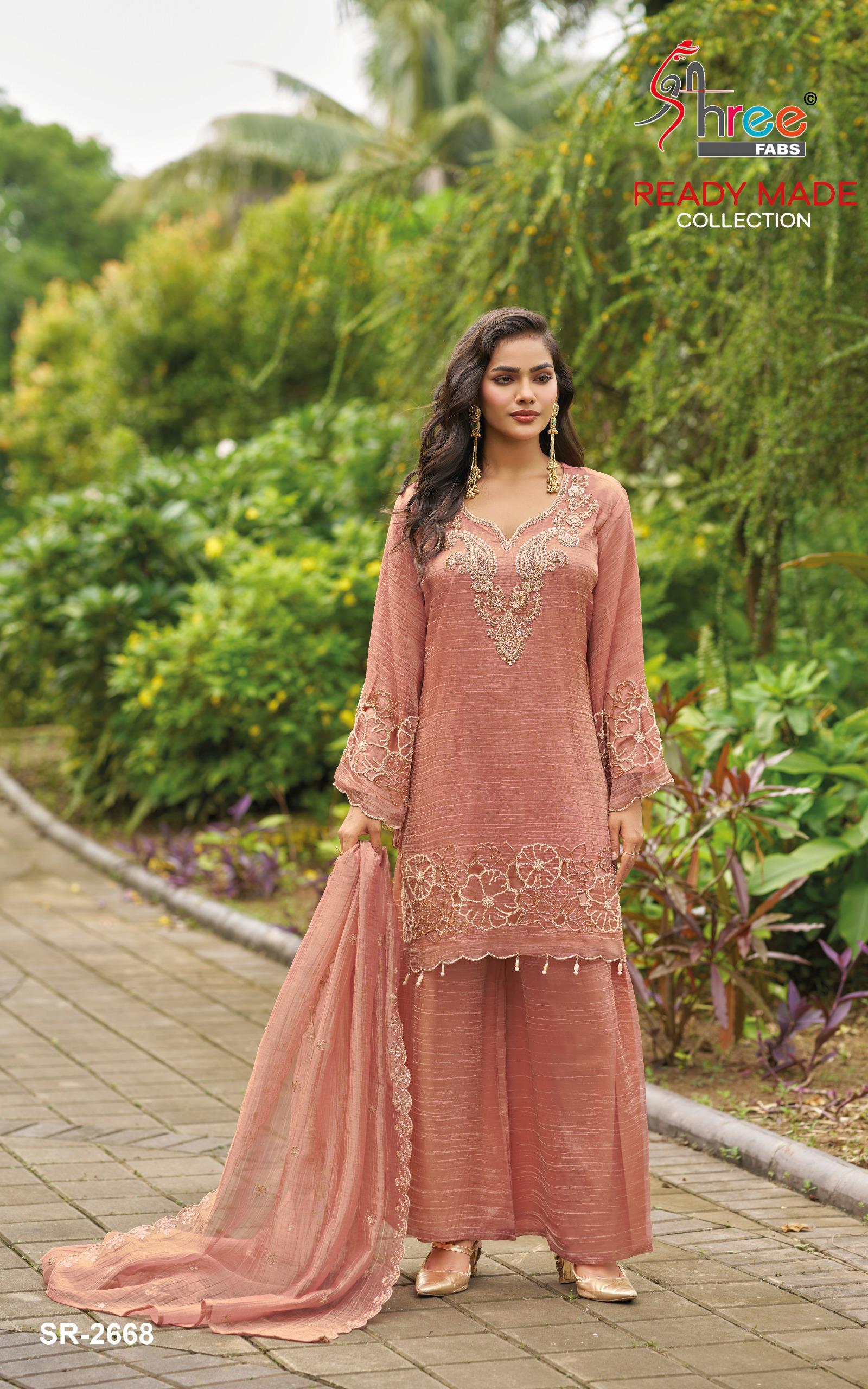 SHREE FABS SR 2668 READYMADE PAKISTANI SUITS COLLECTION (#31430)