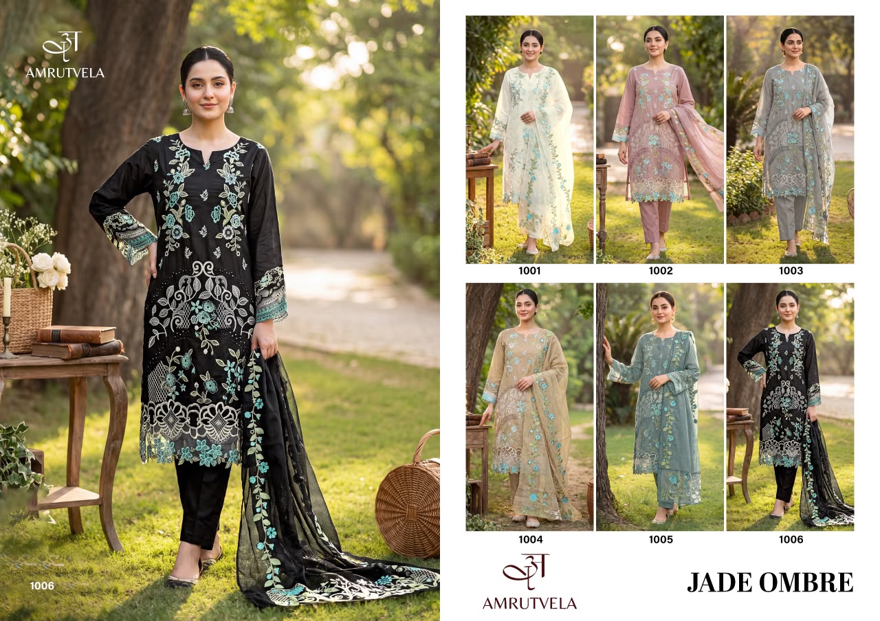 AMRUTVELA JADE OMBRE PAKISTANI SUIT ONLINE COLLECTION