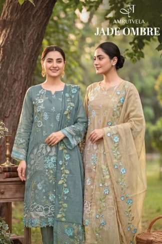 AMRUTVELA JADE OMBRE PAKISTANI SUIT ONLINE COLLECTION
