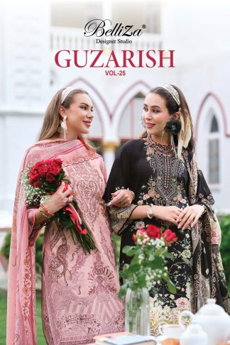BELLIZA GUZARISH VOL 25 PAKISTANI SUITS FOR WOMEN COLLECTION