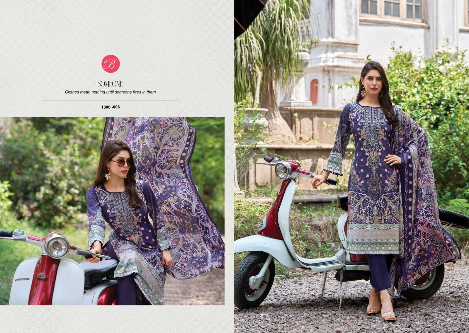 BELLIZA NAIRA VOL 156 PAKISTANI READYMADE LAWN SUITS COLLECTION - Image 5
