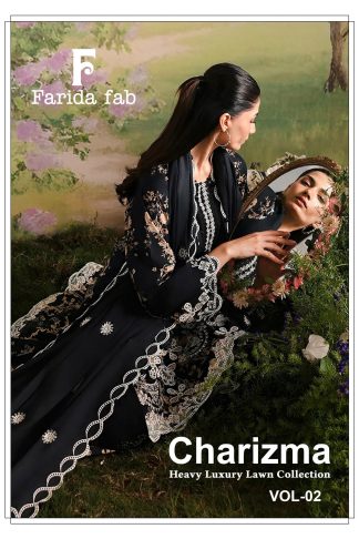 FARIDA FAB CHARIZMA VOL 2 PAKISTANI SUITS ONINE IN INDIA 