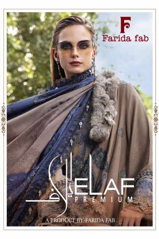 FARIDA FAB ELAF PREMIUM PAKISTANI SUITS ONLINE COLLECTION