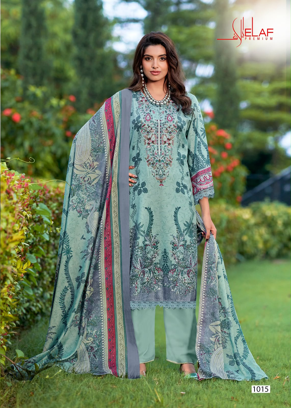 GANESHA ELAF PREMIUM VOL 1 PAKISTANI READYMADE SUITS WHOLESALE (#31694)