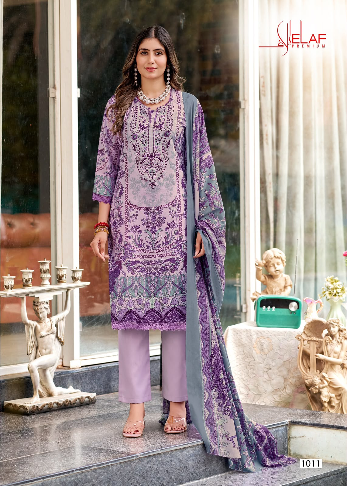 GANESHA ELAF PREMIUM VOL 1 PAKISTANI READYMADE SUITS WHOLESALE - Image 6