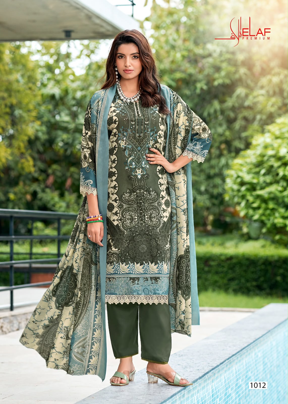 GANESHA ELAF PREMIUM VOL 1 PAKISTANI READYMADE SUITS WHOLESALE - Image 7