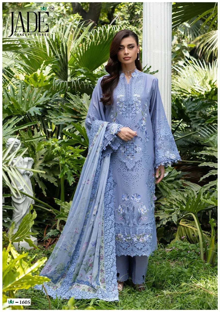 JADE CRIMSON VOL 16 PAKISTANI READYMADE LAWN SUITS WHOLESALE - Image 10