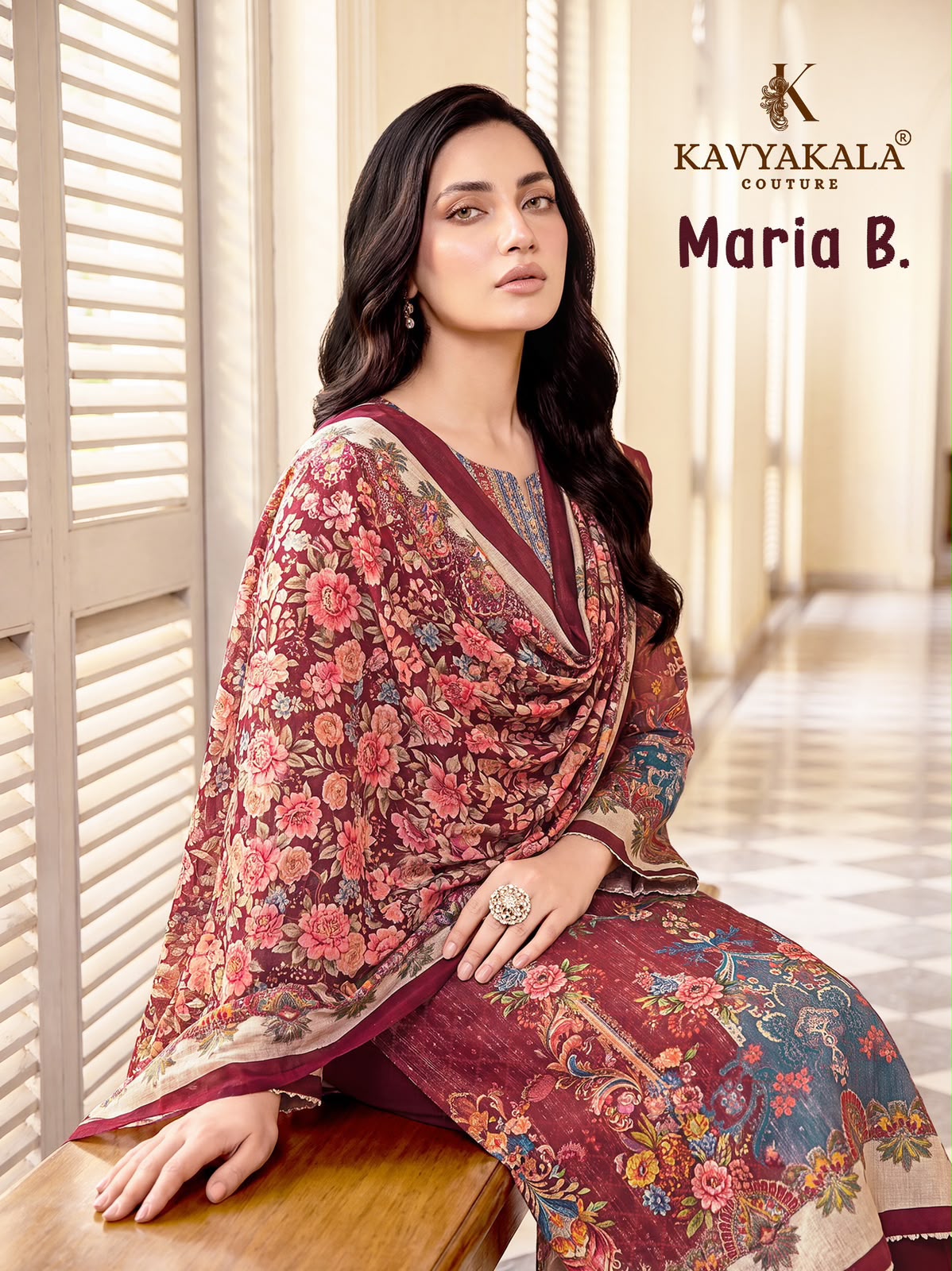 KAVYA‎ KALA MARIA B. READYMADE PAKISTANI SUITS SUPPLIER (#31658)