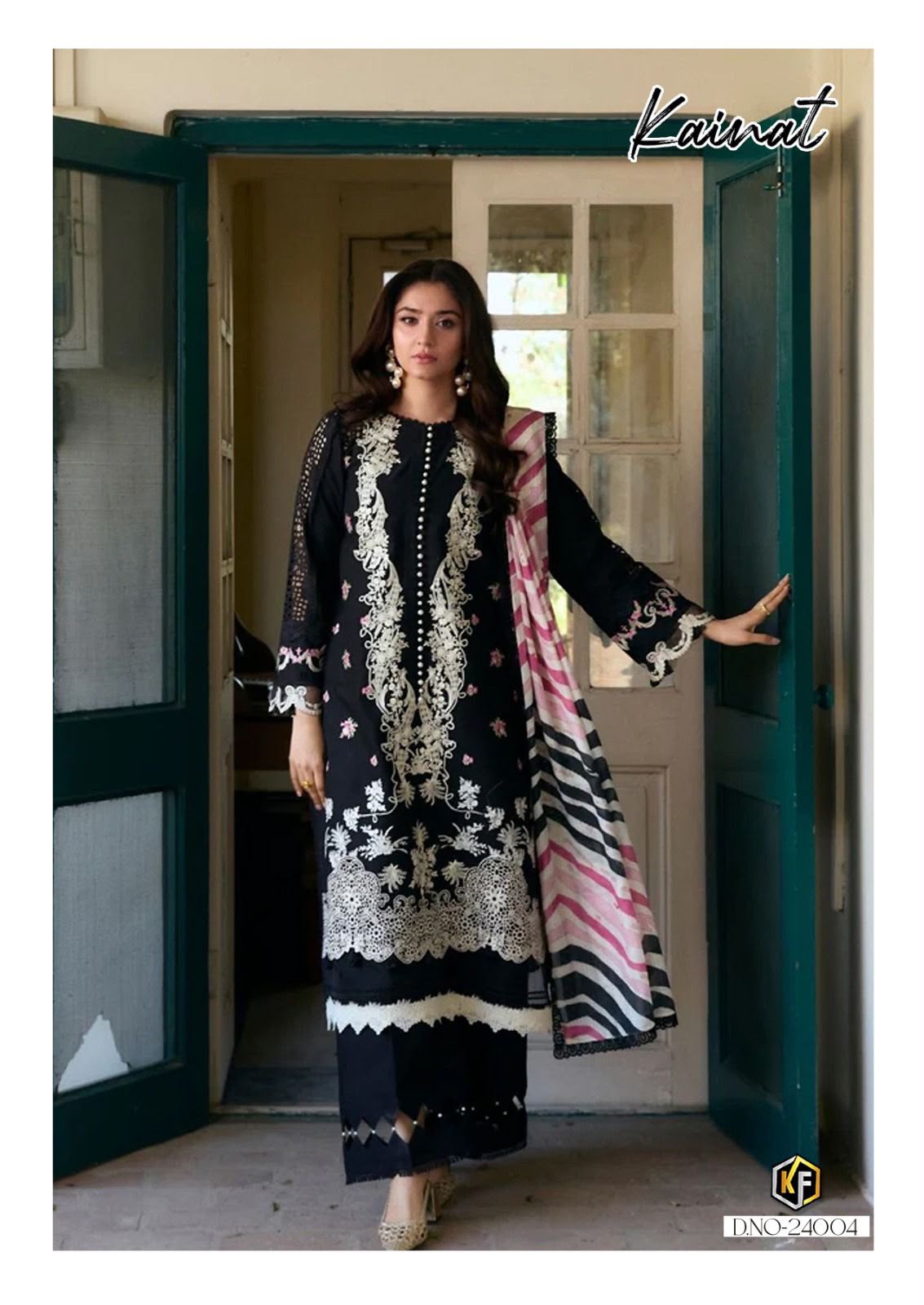 KEVAL FAB KAINAT VOL 24 READYMADE PAKISTANI SUIT WHOLESALE - Image 6