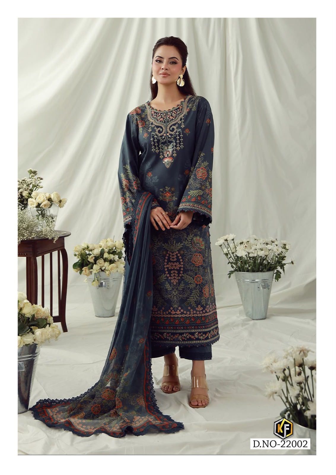 KEVAL FAB MARYUM & MARIA VOL 22 READYMADE PAKISTANI SUITS SUPPLIER - Image 6