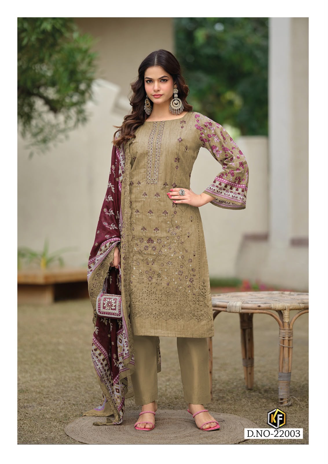 KEVAL FAB MARYUM & MARIA VOL 22 READYMADE PAKISTANI SUITS SUPPLIER - Image 5