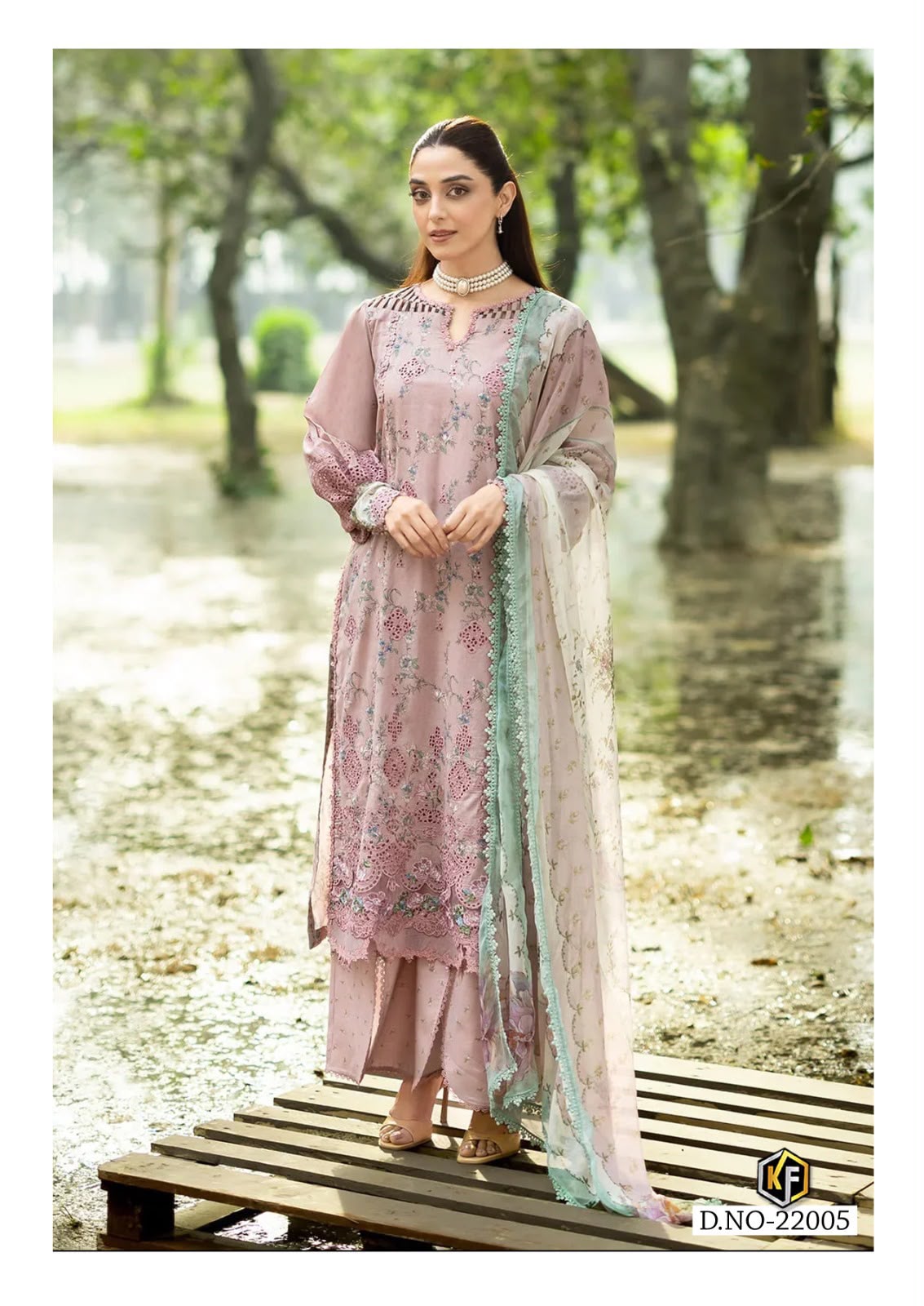 KEVAL FAB MARYUM & MARIA VOL 22 READYMADE PAKISTANI SUITS SUPPLIER - Image 4