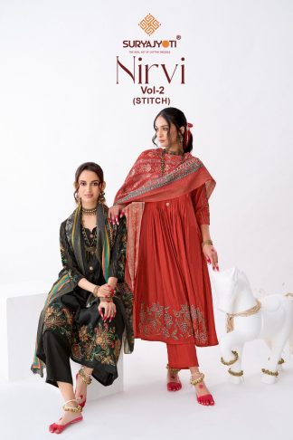 SURYAJYOTI NIRVI STITCH VOL 2 SUITS WHOLESALER SURAT