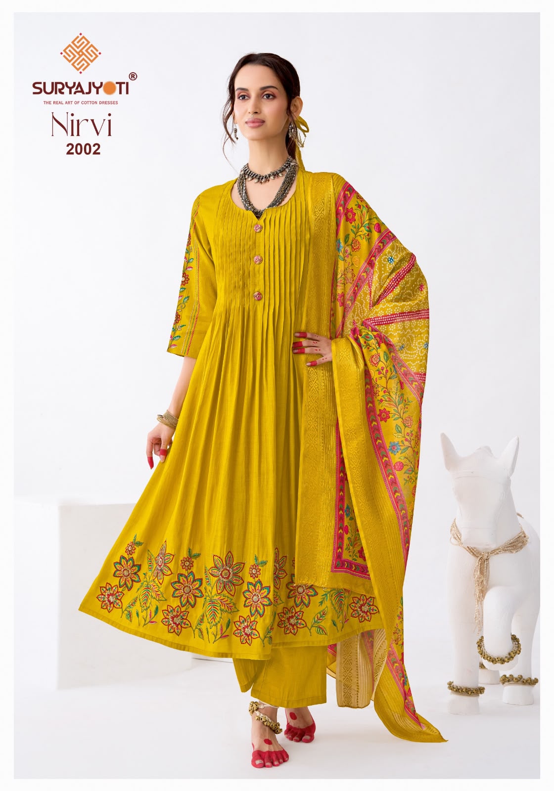 SURYAJYOTI NIRVI STITCH VOL 2 SUITS WHOLESALER SURAT - Image 2