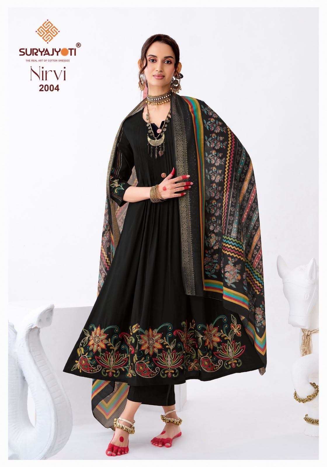 SURYAJYOTI NIRVI STITCH VOL 2 SUITS WHOLESALER SURAT - Image 8
