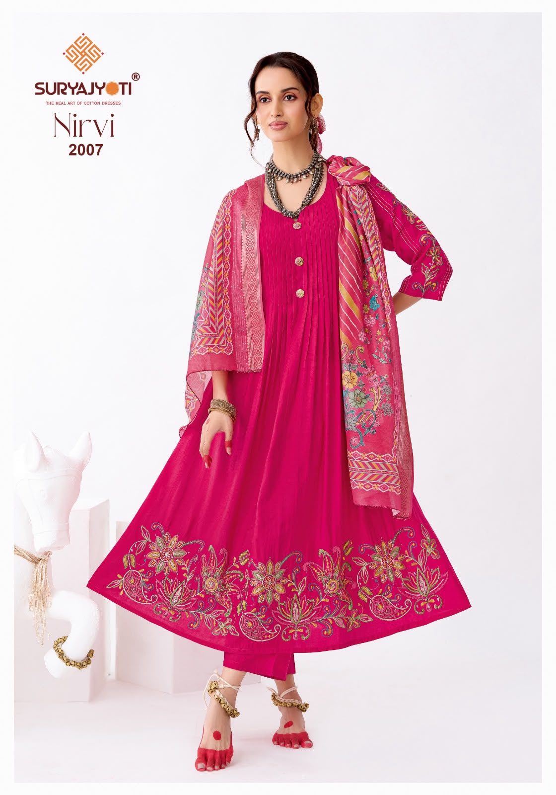 SURYAJYOTI NIRVI STITCH VOL 2 SUITS WHOLESALER SURAT - Image 6