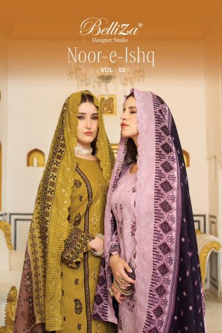BELLIZA NOOR-E-ISHQ VOL 2 PAKISTANI SUITS ONLINE COLLECTION