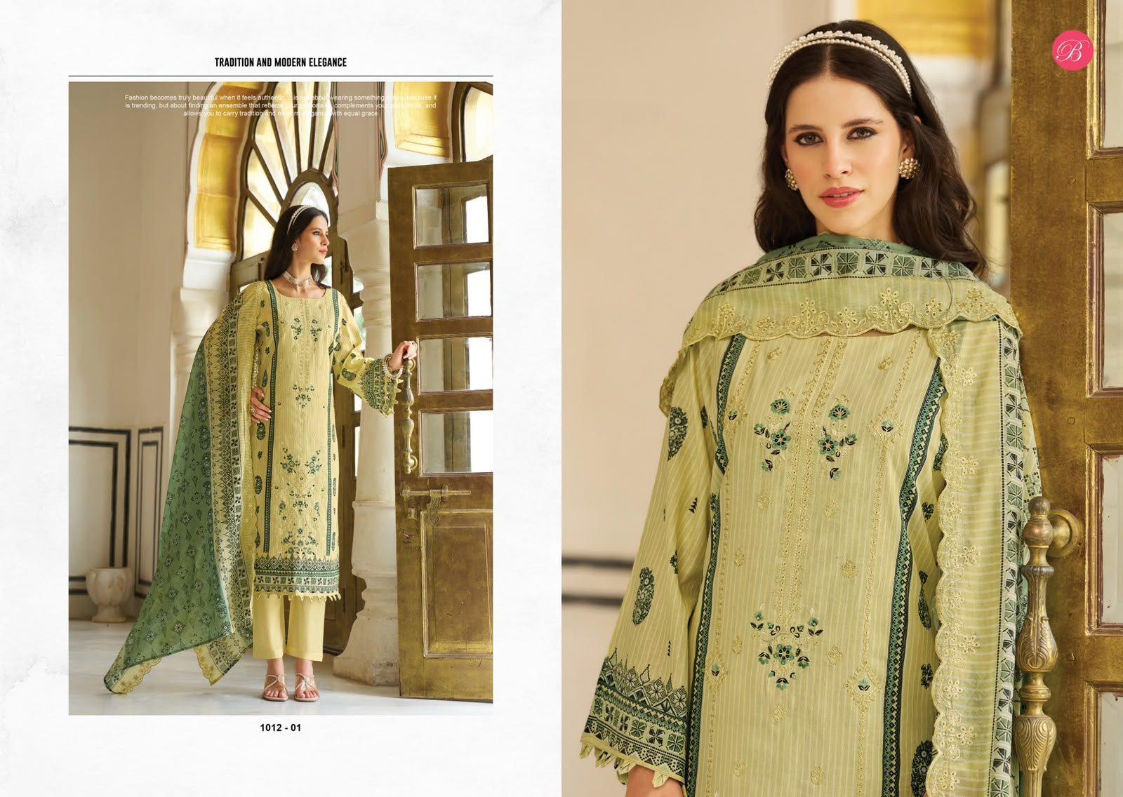 BELLIZA NOOR-E-ISHQ VOL 2 PAKISTANI SUITS ONLINE COLLECTION - Image 2