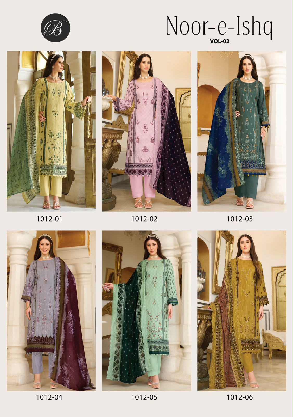 BELLIZA NOOR-E-ISHQ VOL 2 PAKISTANI SUITS ONLINE COLLECTION