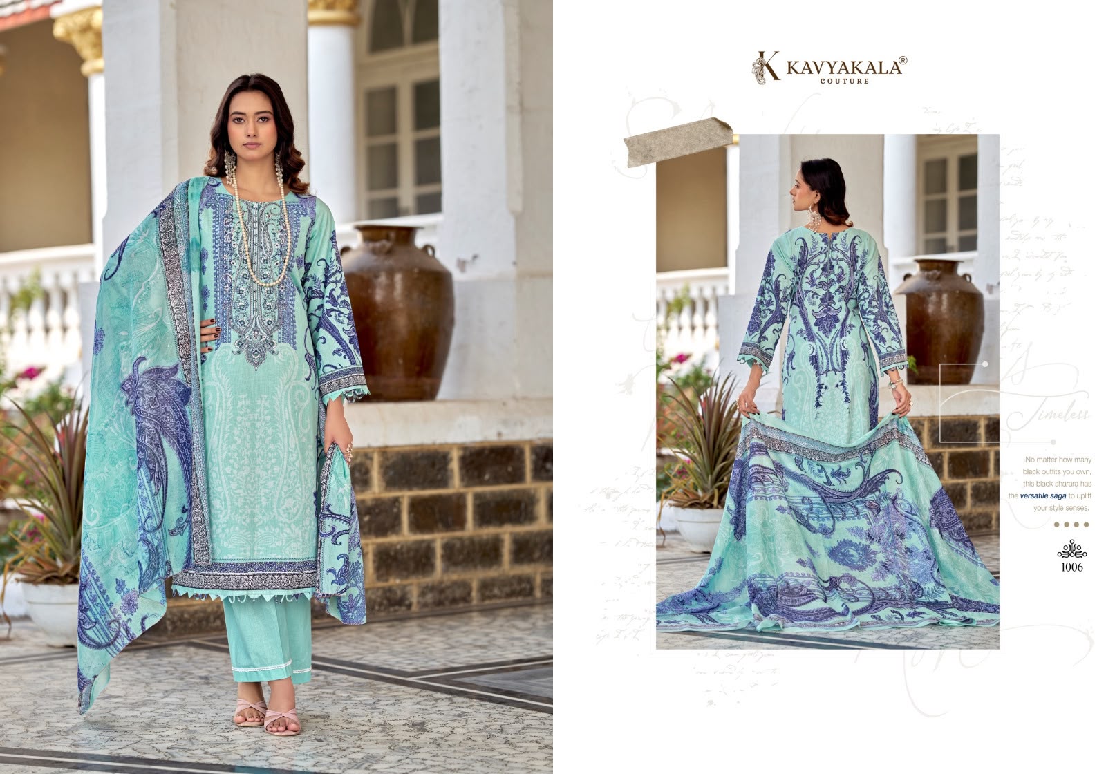 KAVYA KALA RIHAANA VOL 14 DESIGNER PAKISTANI SUITS FOR WOMEN COLLECTION - Image 9