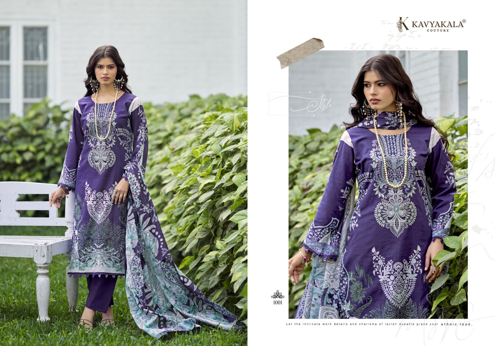 KAVYA KALA RIHAANA VOL 14 DESIGNER PAKISTANI SUITS FOR WOMEN COLLECTION - Image 2