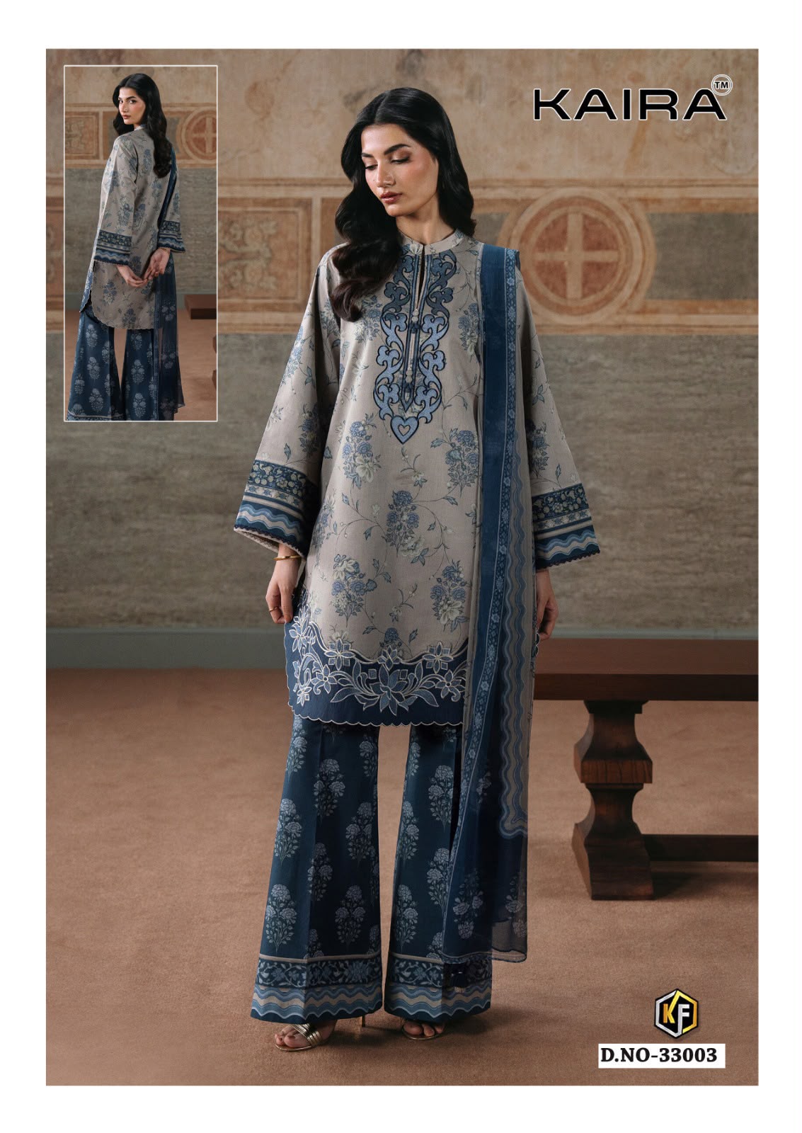 KEVAL FAB KAIRA VOL 33 DESIGNER PAKISTANI SUITS ONLINE WHOLESALE - Image 7