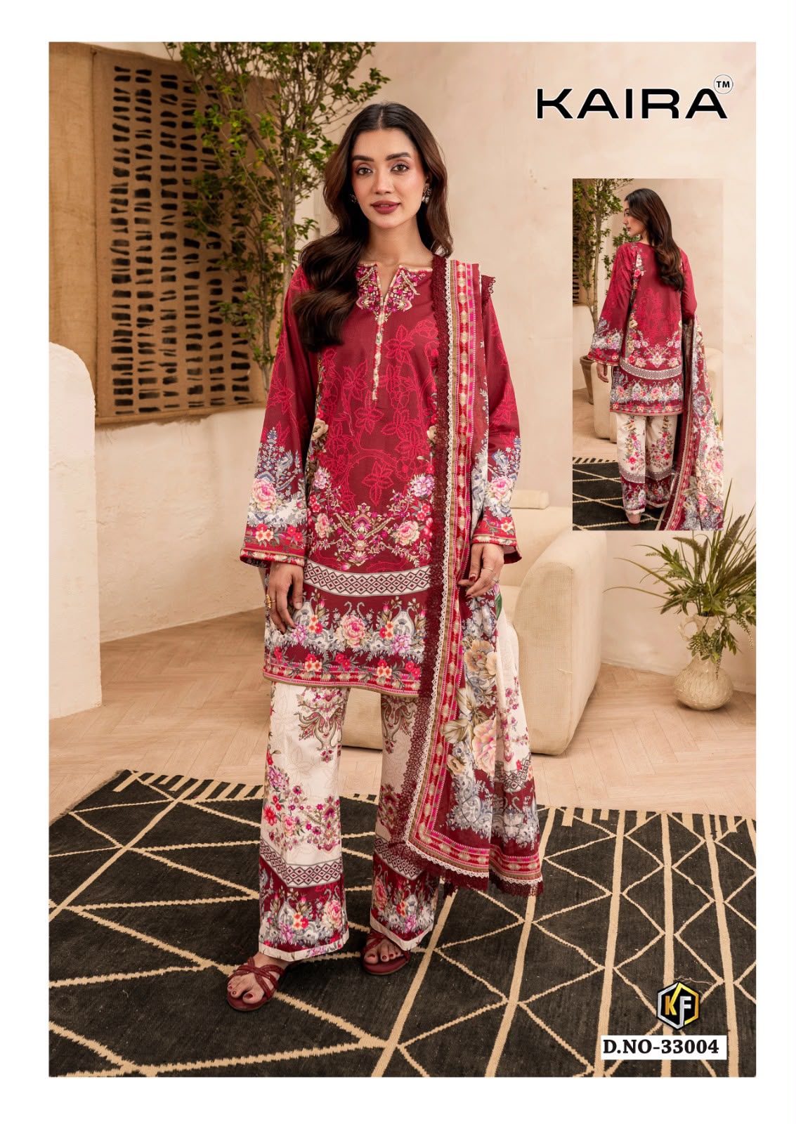 KEVAL FAB KAIRA VOL 33 DESIGNER PAKISTANI SUITS ONLINE WHOLESALE - Image 6