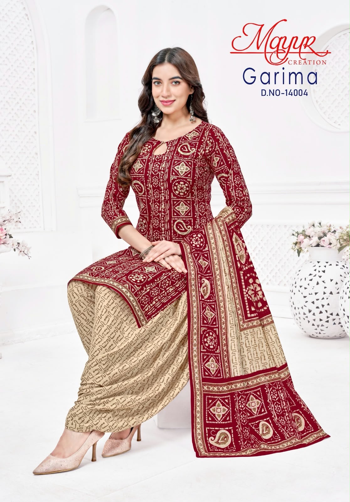 MAYUR CREATION GARIMA VOL 14 DESIGNER PAKISTANI SUITS ONLINE - Image 4