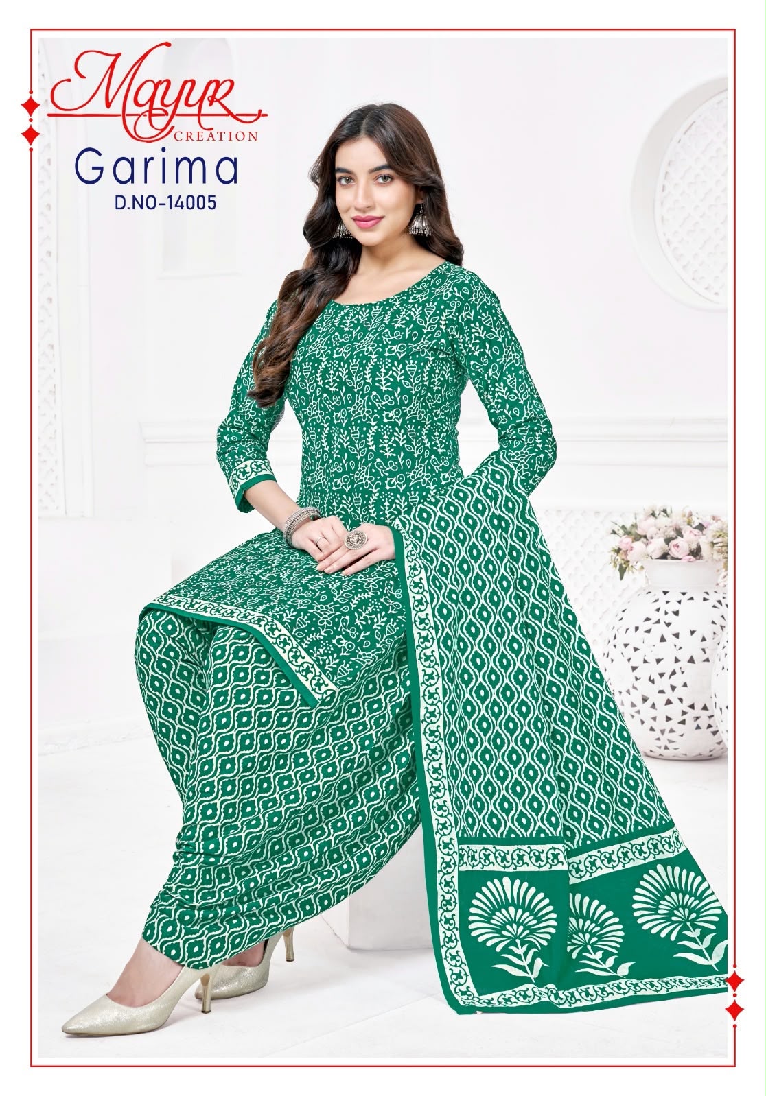 MAYUR CREATION GARIMA VOL 14 DESIGNER PAKISTANI SUITS ONLINE - Image 5