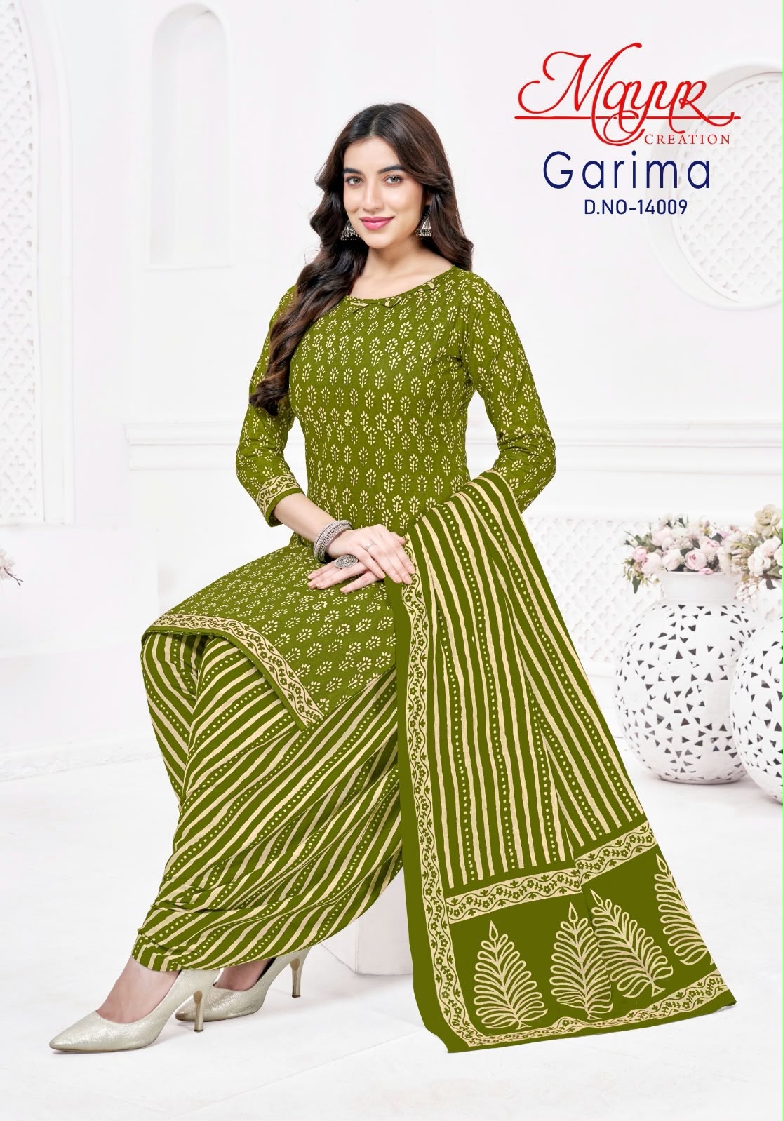MAYUR CREATION GARIMA VOL 14 DESIGNER PAKISTANI SUITS ONLINE - Image 7