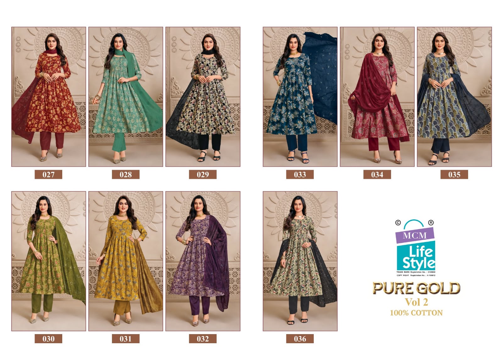PURE GOLD VOL 2 DESIGNER PAKISTANI SUITS ONLINE SUPPLIER