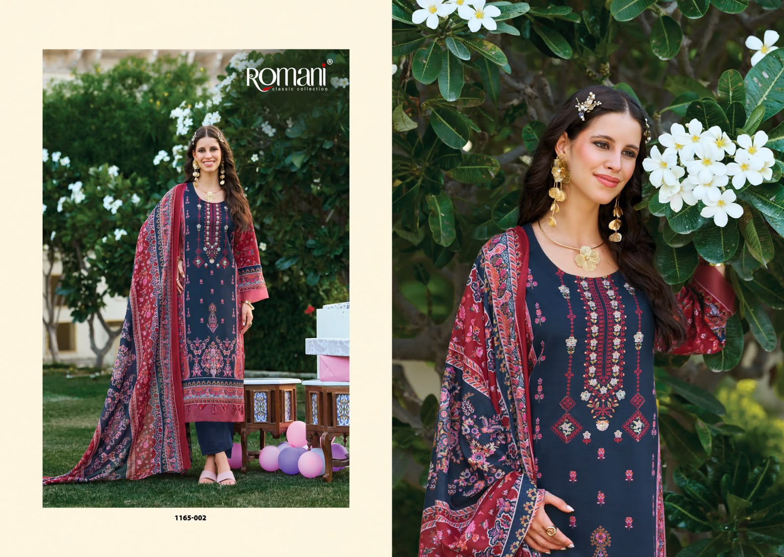 ROMANI BIN KAREEM VOL 7 DESIGNER PAKISTANI SUITS ONLINE SUPPLIER - Image 5