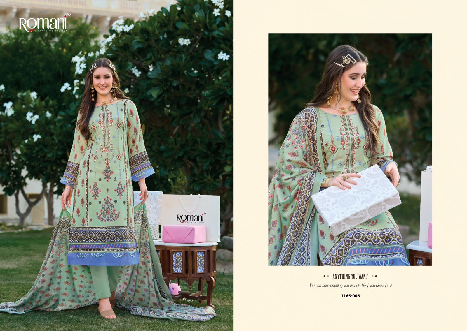 ROMANI BIN KAREEM VOL 7 DESIGNER PAKISTANI SUITS ONLINE SUPPLIER - Image 8