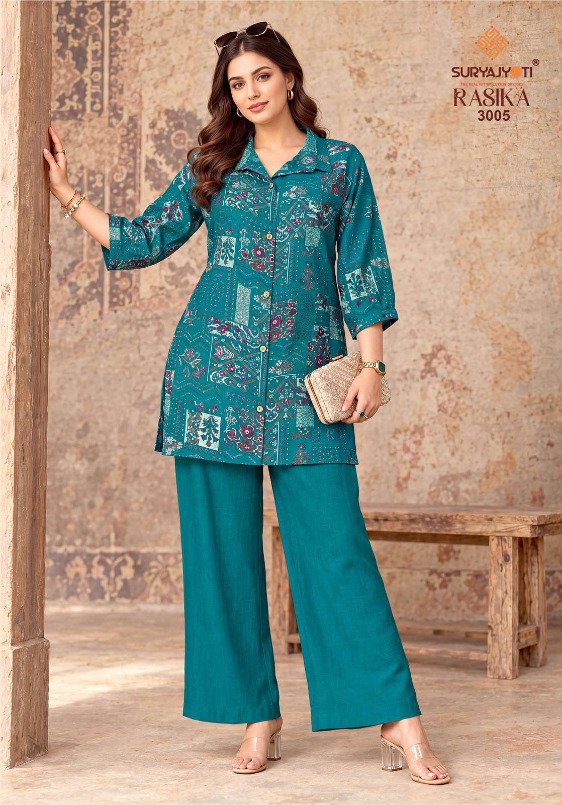 SURYAJYOTI RASIKA VOL 3 DESIGNER PAKISTANI SUITS ONLINE SHOPPING - Image 6